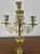 Vintage French Style Ornate 5-Arm Candelabra For Sale - Image 9 of 13