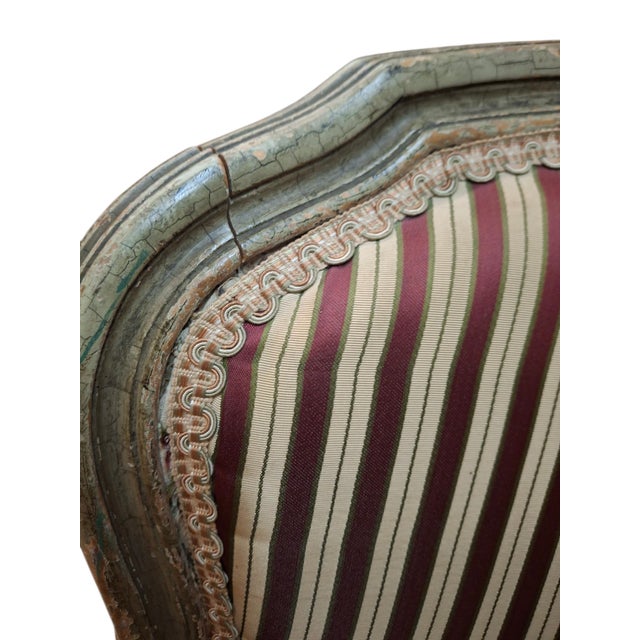 Pair of Late 18th-Early 19th C. Louis XV Style Child's Fauteuils For Sale - Image 10 of 15