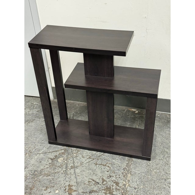 Modern Tiered Geometric Side Table For Sale - Image 11 of 12