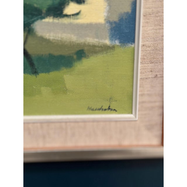 Stig Wernheden, Riders on the Road, Crete, 1960s, Oil on Canvas, Framed For Sale - Image 4 of 18