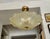 Murano Gold Rugiadoso Glass Semi Flush Mount Ceiling Light For Sale In Palm Springs - Image 6 of 18