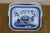 Antique Chinese Export Canton Blue White Serving Platter & Vegetable Tureens - Set of 3 For Sale - Image 9 of 18