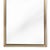 Transitional Regina Andrew Rectangle Mirror in Natural Brass For Sale - Image 3 of 5