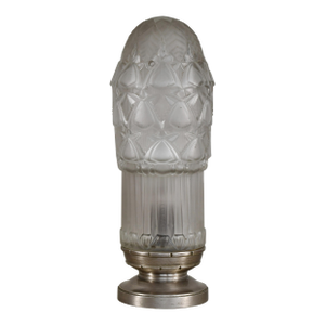 1930s French Art Deco Lamp by Henri Dieupart & Simonet Freres - France
