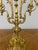 Metal Vintage French Brass Ornate Candleholders, Set of 2 For Sale - Image 7 of 13