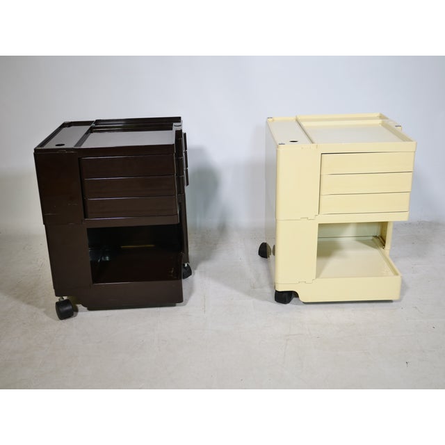Space Age Plastic Rolling Container by Joe Colombo, 1970, Set of 2 For Sale - Image 9 of 13