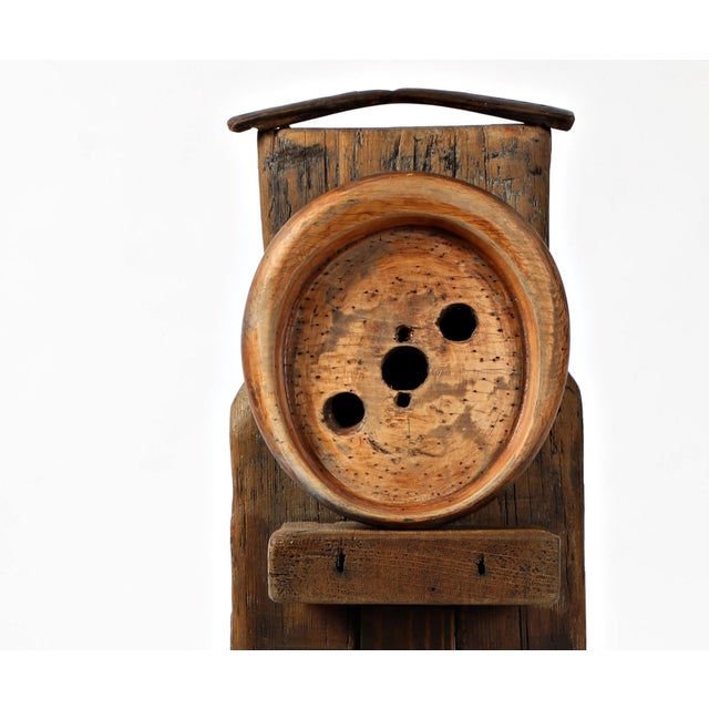 Abstract Wooden Sculpture, Figure XXV, 1995, German/Swiss Artist Rolf Hans For Sale - Image 4 of 11