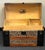 Small Victorian Dome Top Embossed Tin Steamer Trunk. For Sale - Image 4 of 10