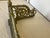 Fine Antique Lions Head Brass Fireplace Fender With Acorn Finials For Sale - Image 9 of 14