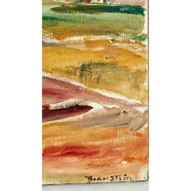 Theresa Bernstein, Oil Painting Israeli Landscape Theresa Bernstein Ashcan Realism For Sale - Image 4 of 10
