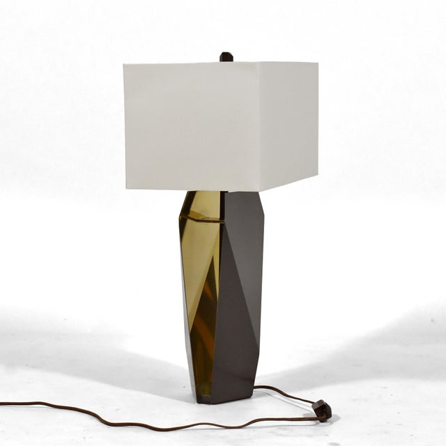 Brass Donghia Origami Temko Table Lamp For Sale - Image 8 of 10