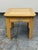 Design Plus Gallery presents a Southwestern Tile Inlay Wood End Table. The square wood frame has softly rounded corners...
