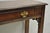Late 20th Century Vintage Lane Altavista Georgian Chippendale Cherry Wood Small Console Table For Sale - Image 5 of 15
