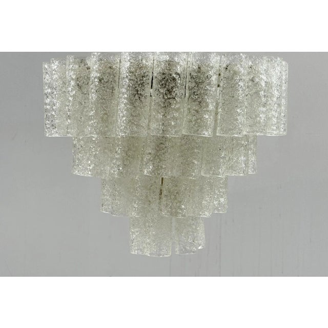 Mid-Century Chandelier from Doria Leuchten, Germany, 1970s For Sale - Image 8 of 18