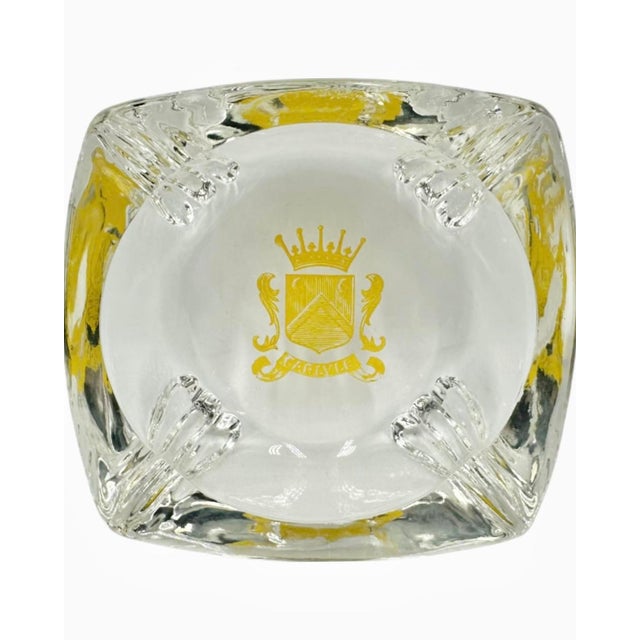 Vintage the Carlyle Hotel Nyc Ashtray Dish Catchall Glass New York City For Sale In Washington DC - Image 6 of 12