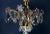 Gold 19th Century Crystal Chandelier For Sale - Image 8 of 12