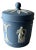 Vintage Wedgwood Jasperware Vanity Jar With Lid For Sale