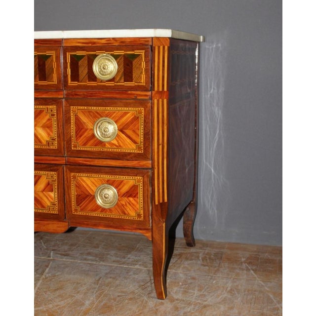 Antique Commode in Rosewood For Sale - Image 10 of 17