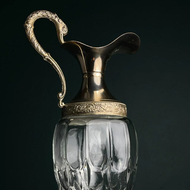 Vintage Silver Plated Decanter, 1950s For Sale - Image 9 of 15