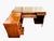Large L-Shaped Executive Desk in Wood For Sale - Image 3 of 9