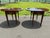 Hepplewhite Vintage Mahogany Drop-Leaf "Pembroke" Side Tables Manufactured by Lineage/Drexel Heritage For Sale In Naples, FL - Image 6 of 12