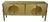 Gold Four-Door Kitchen Sideboard by Justfurnituress For Sale