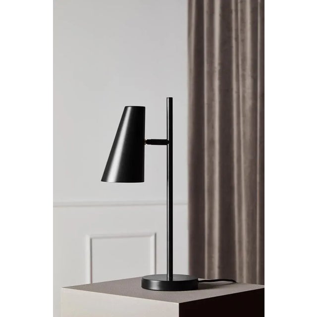 Not Yet Made - Made To Order Black Cono Table Lamp by Benny Frandsen For Sale - Image 5 of 11