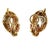 1970s Vintage Cherny Diamond and Ruby 18k Gold Sculptural Earrings, A Pair For Sale - Image 5 of 14