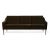 Mr olsen 3 seater oak java brown by warm nordic dimensions: d 201 x w 79 x h 78/46 cm material: textile upholstery, foam,...