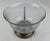 Transparent 1950s Vintage Crystal and Sterling Base Bowl For Sale - Image 8 of 9