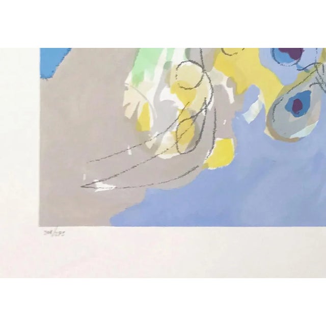 Serigraph on paper. Hand signed and numbered by the artist. Image size approx 28.5 x 21 inches. Edition of 275. Artwork is...