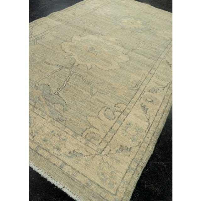 Textile Oushak Rug 2'11" x 5' #21371 For Sale - Image 7 of 8