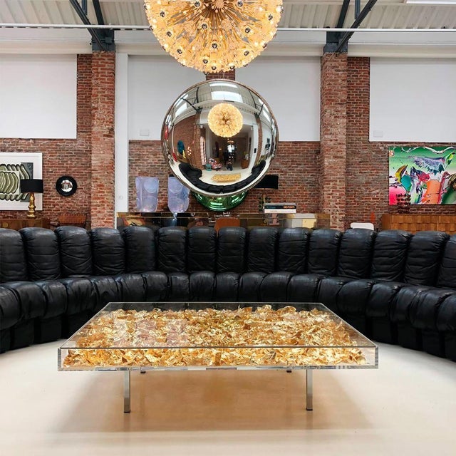 Modern French Wall-Mounted Convex Mirror For Sale - Image 16 of 17