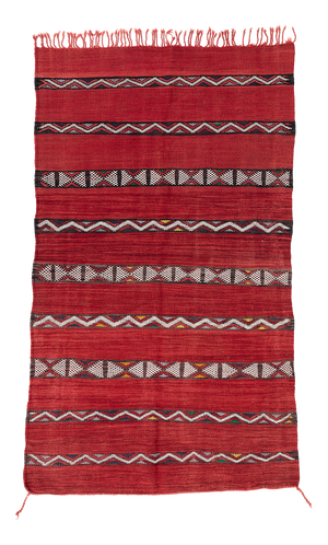 Vintage Handwoven Berber Rug, 2000s