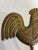 Vintage Brass Rooster Wall Hook For Sale - Image 4 of 6