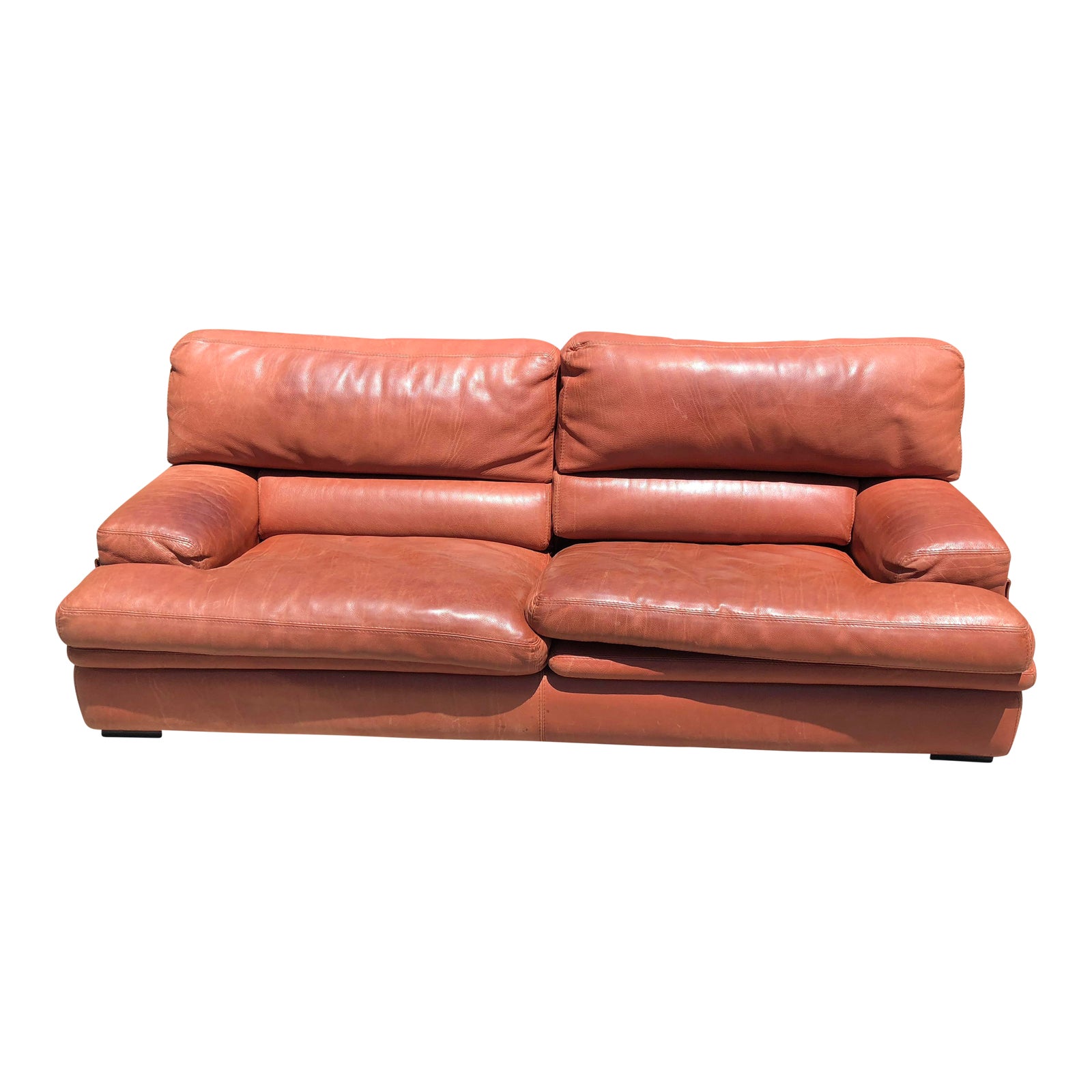 Roche Bobois Leather Sofa Chairish