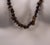 Black Vintage Gemstone Tiger Eye Necklace, 1960s For Sale - Image 8 of 12