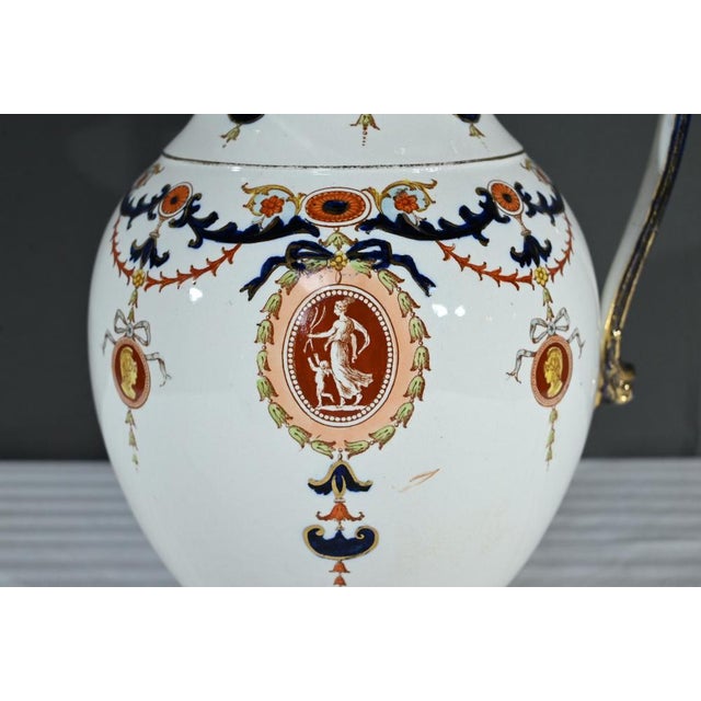 Ceramic Art Nouveau Porcelain Set from Sampson Hancock & Sons, England, 1900s, Set of 6 For Sale - Image 7 of 18