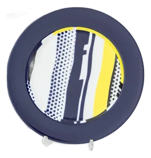 Roy Lichtenstein Rosenthal Porcelain Service Plate