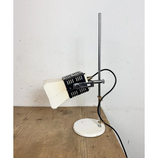 1970s Vintage Beige Table Lamp, 1970s For Sale - Image 5 of 18