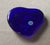 Mid-Century Modern Vintage Elsa Peretti for Tiffany & Co. Cobalt Blue Murano Glass Heart Paperweight, c.1980, Original Box For Sale - Image 3 of 18