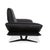 Francis Leather Two-Seater Black Manual Function Sofa from Koinor For Sale - Image 17 of 18