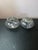 Metal Gorgeous Pair of Potpourri Squat Vases With Filigree Pewter Lids For Sale - Image 7 of 7