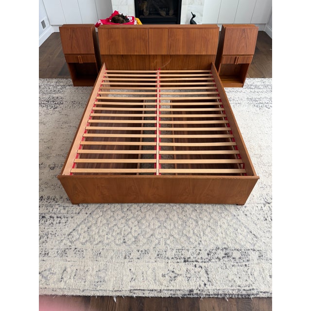 1950s Danish Modern Teak Bedroom Suite — Nordisk Andels-Eksport For Sale - Image 16 of 16