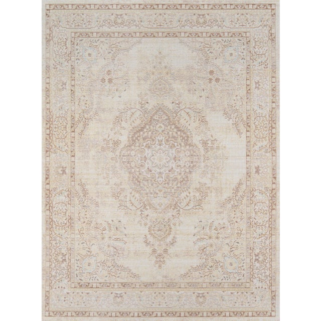 Momeni Isabella Alisha Ivory 9'3" X 11'10" Area Rug For Sale