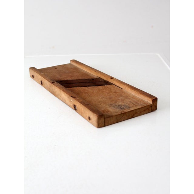 French Country Antique Kitchen Mandolin For Sale - Image 3 of 12