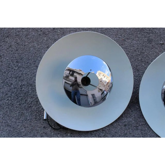 Metal Vintage Italian Table Lamp from Esperia, 1970s For Sale - Image 7 of 10