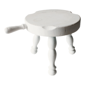 1960's French Farmhouse Milking Stool