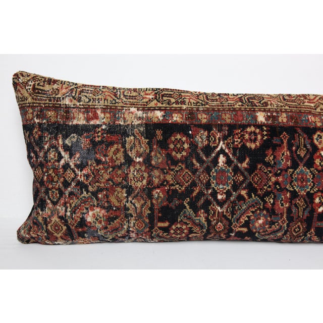 Antique Tribal Throw Sofa Lumbar Pillow Cover -14'' X 42'' For Sale In Tampa - Image 6 of 9