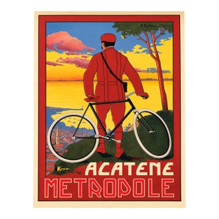 A. Buttieri - Acatène Métropole, C. 1895, Color Lithographic Poster For Sale